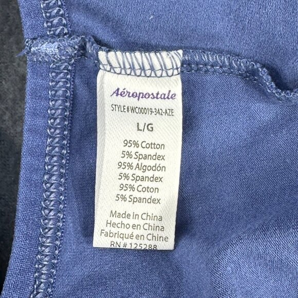 Aeropostale Women’s Size Large Panty Cheeky Hipster Blue New Without Tags - Picture 4 of 8